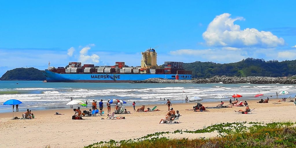 Praia do Pontal em Navegantes