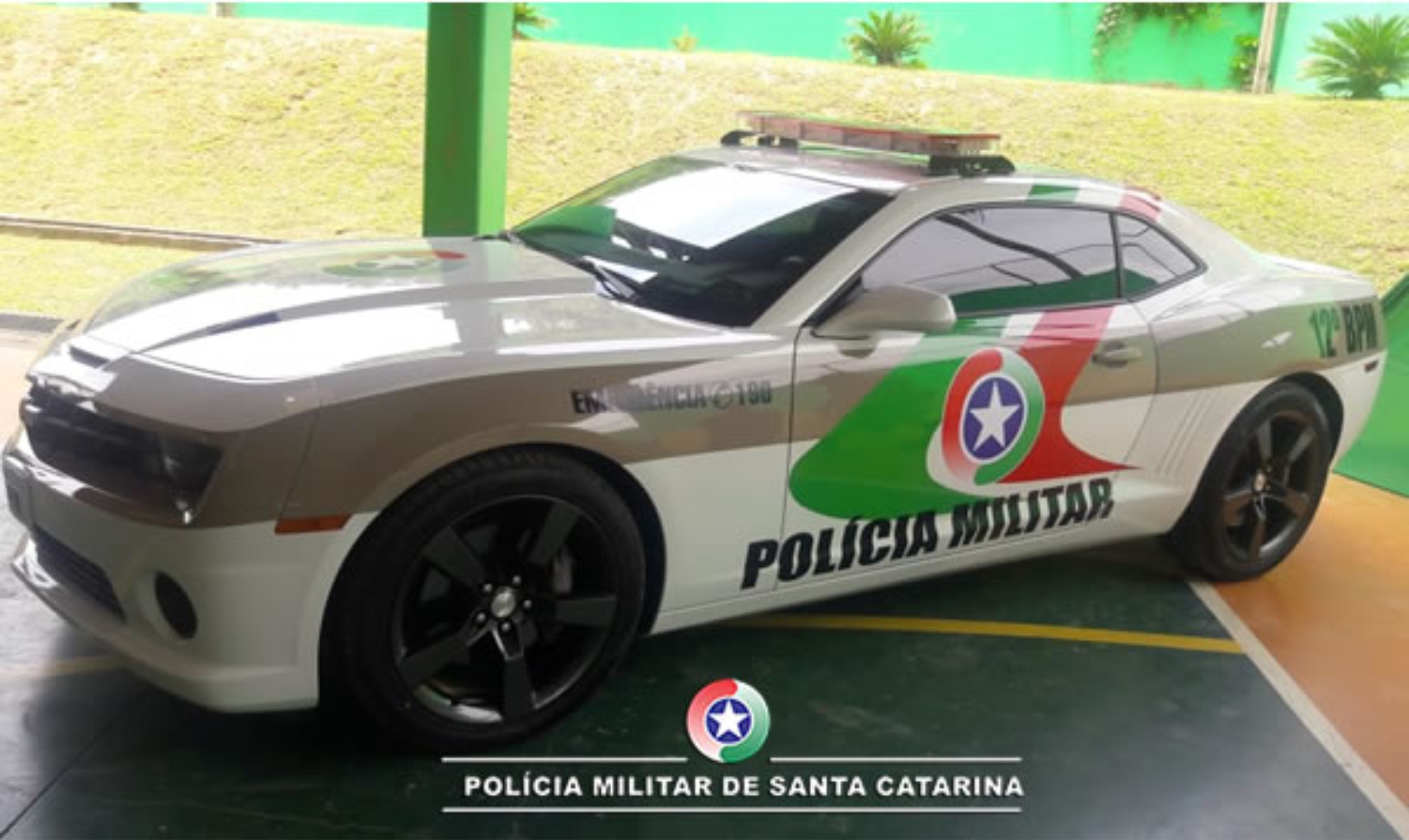 CAMARO DA POLÍCIA MILITAR DE SC