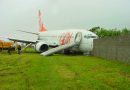 Boeing da Gol colidiu contra muro do Aeroporto de Navegantes. Investigação concluiu que acidente poderia ter sido evitado Crédito: aviation-safety.net