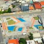 Praça dos Emancipadores em Navegantes por Eder Nascimento