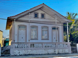 Foi na sua casa que Paulina construiu seu mundo e transformou a vida dos outros moradores de Navegantes. Crédito: Prefeitura de Navegantes