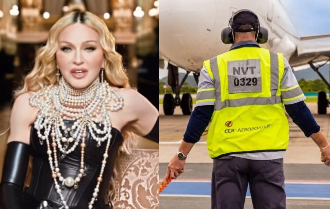 Show de Madonna no Rio movimenta Aeroporto de Navegantes