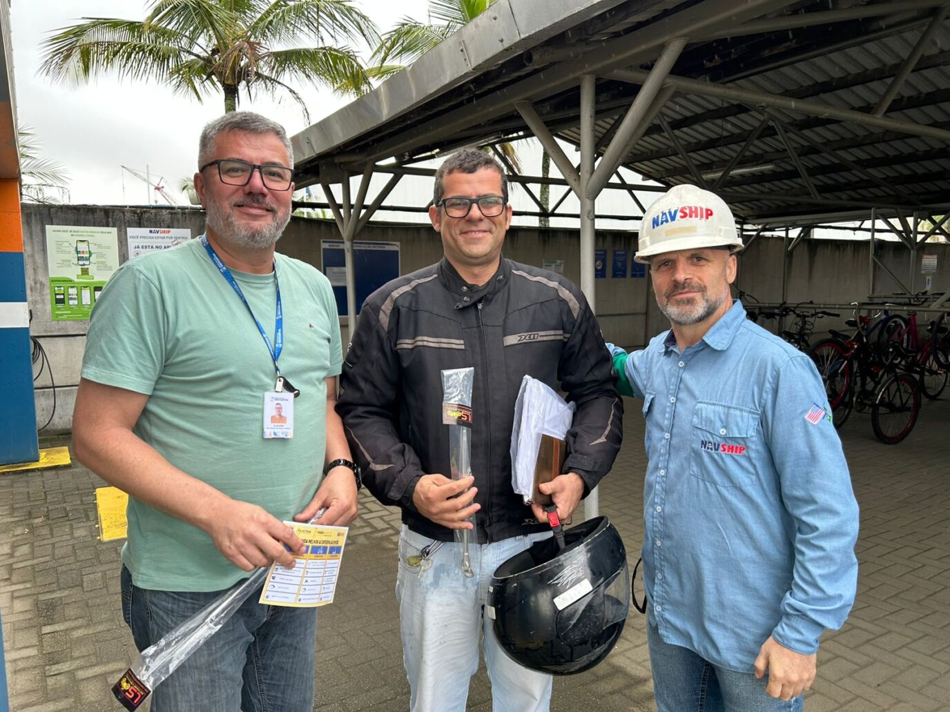 Navetran e estaleiro Navship distribuem antenas corta-pipa