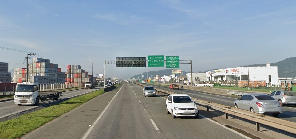Serviço da CELESC interditará a BR-101 em Itajaí no domingo