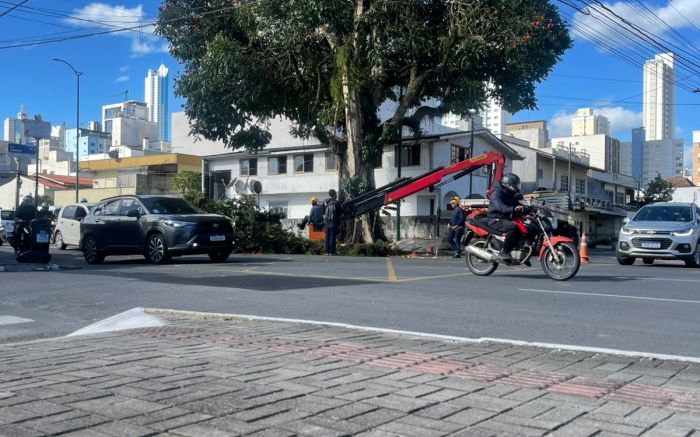Ciclone extratropical provoca transtornos em Itajaí