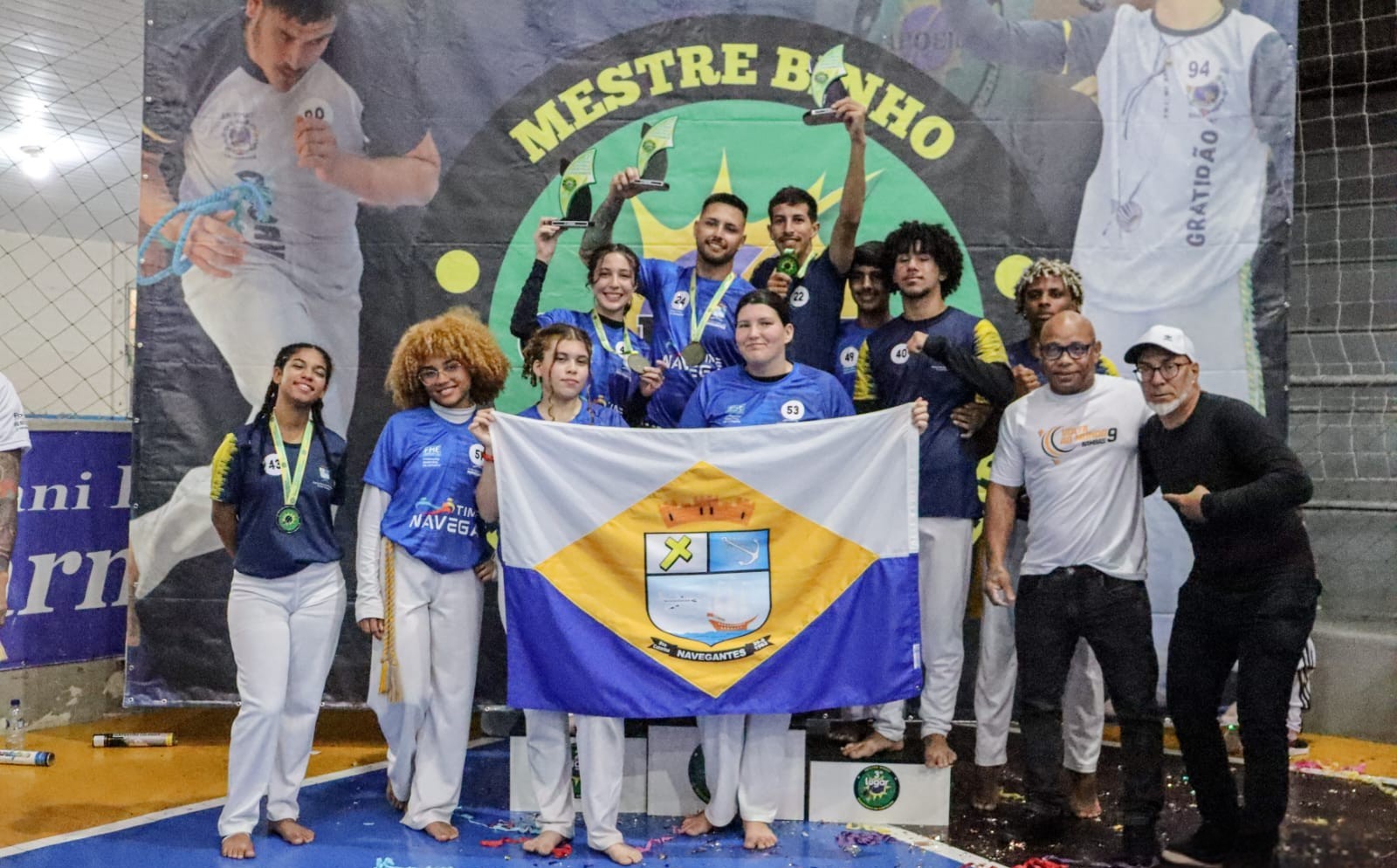 Navegantes estará no maior campeonato de capoeira do mundo