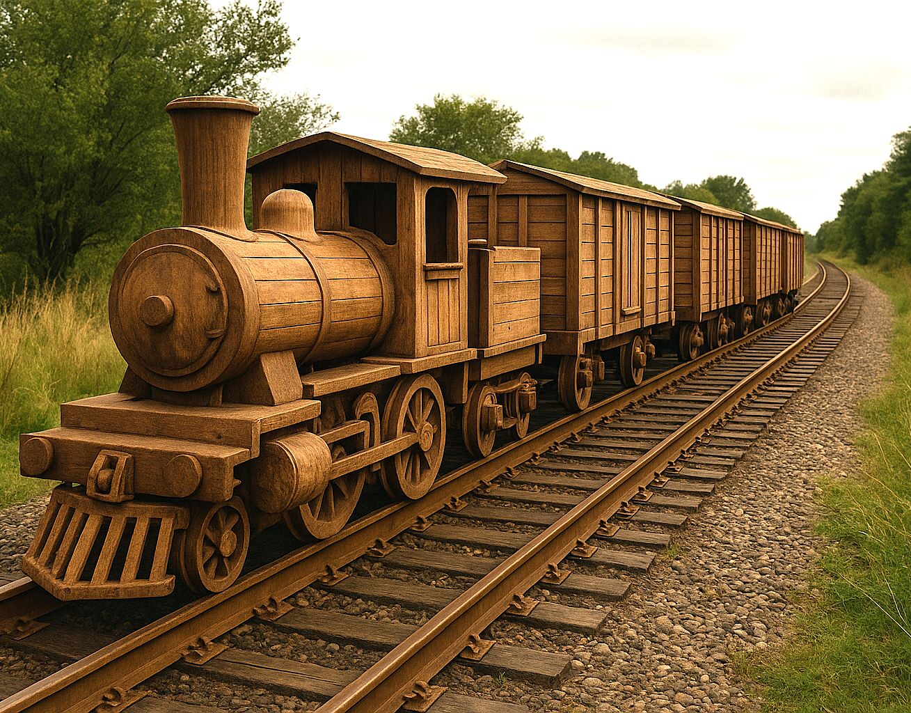 O morador de Navegantes que construiu uma ferrovia sozinho