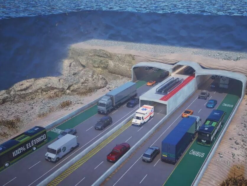 Senado irá votar aprovação sobre túnel entre Navegantes e Itajaí