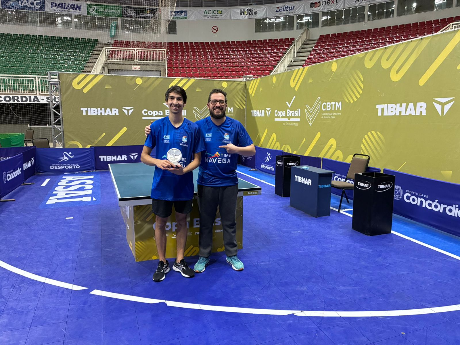 Navegantino conquista prata na Copa Brasil de Tênis de Mesa