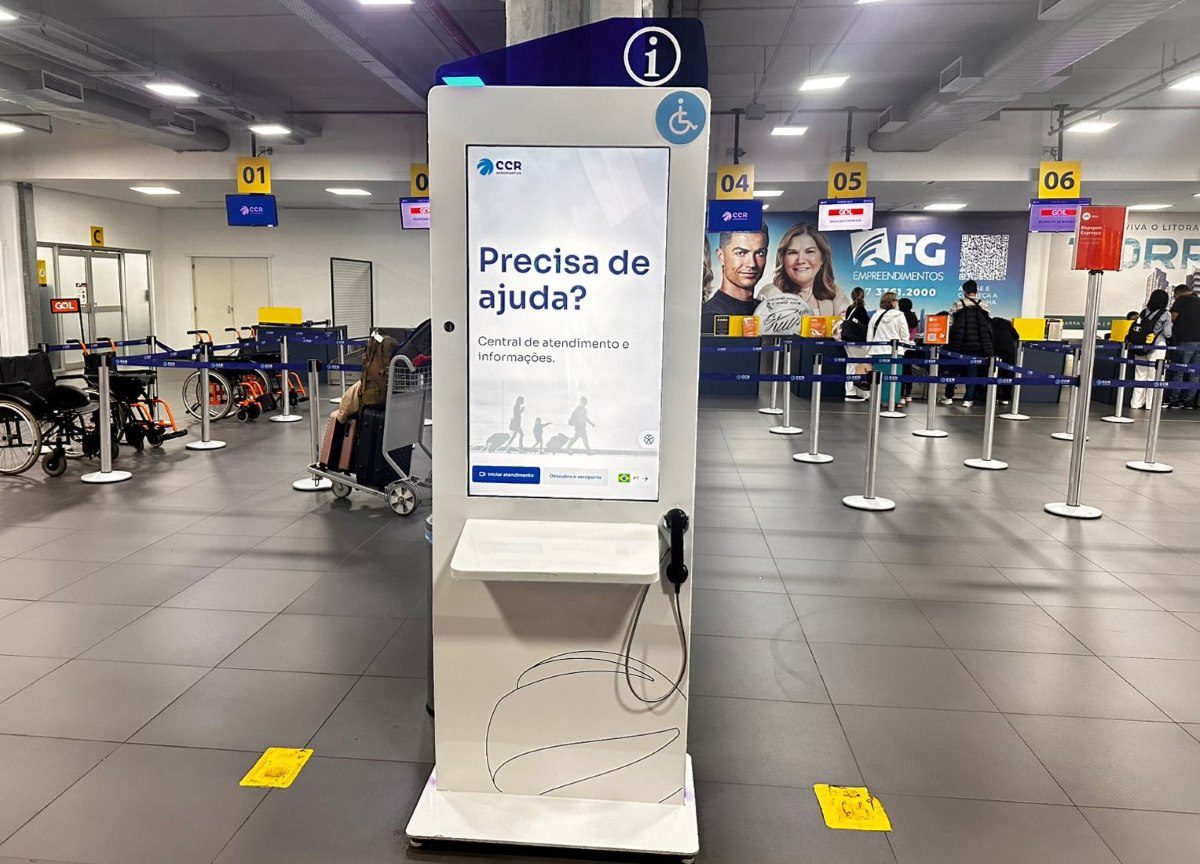 Cresce procura por atendimento virtual no Aeroporto de Navegantes