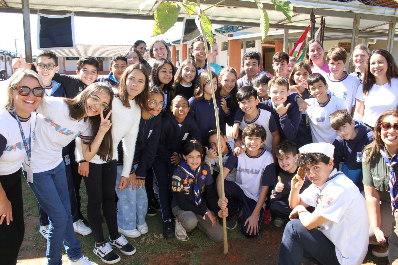 Projeto transforma escolas de Navegantes em espaços sustentáveis