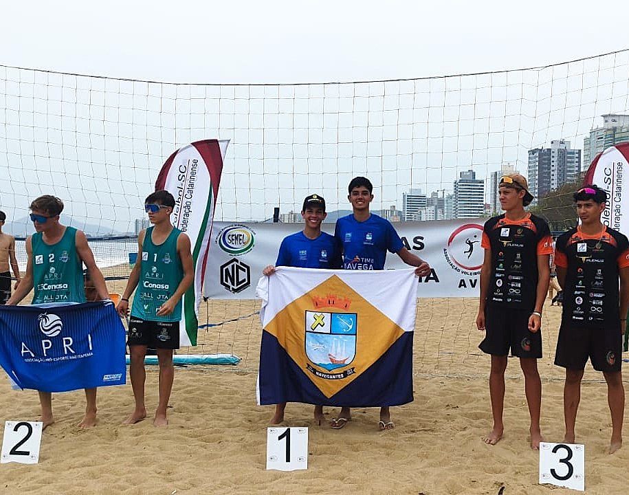 Navegantes entre as principais forças do estado no Vôlei de Praia