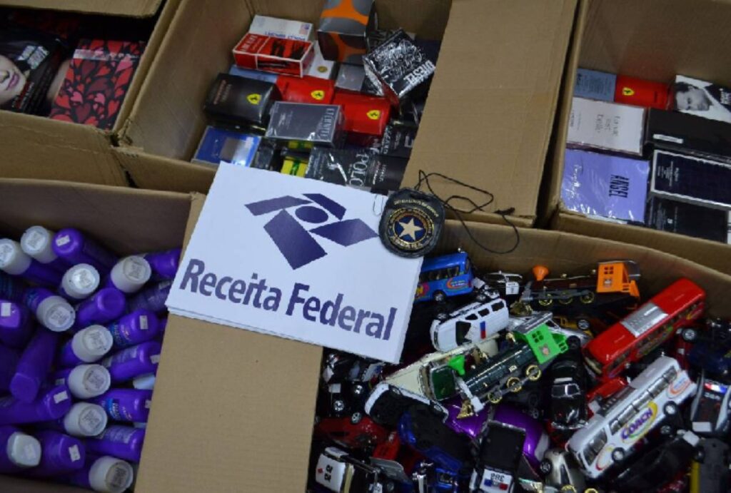 Bazar com produtos apreendidos pela Receita Federal vai auxiliar entidade de Navegantes