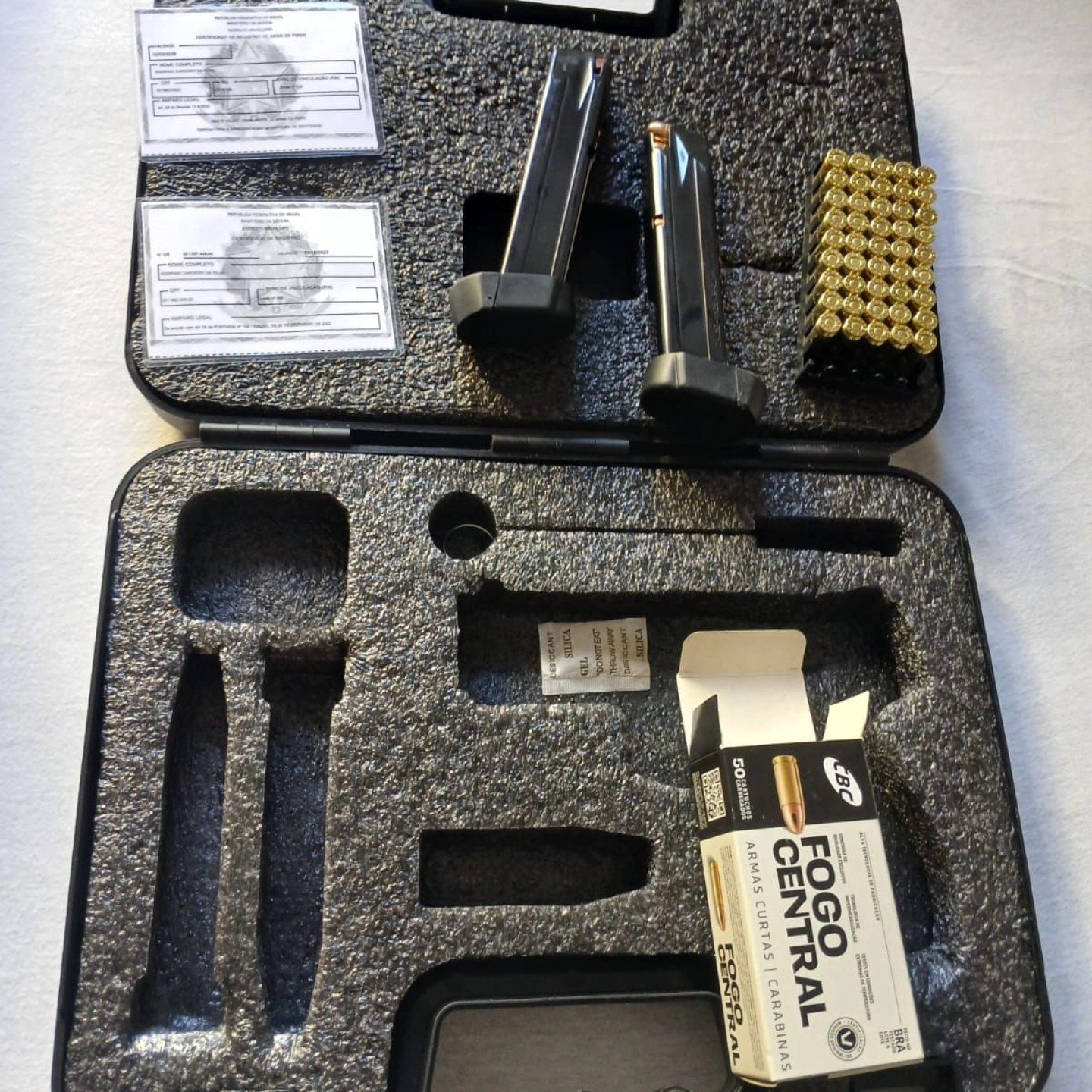 Polícia apreende arma de fogo e munições no bairro Machados