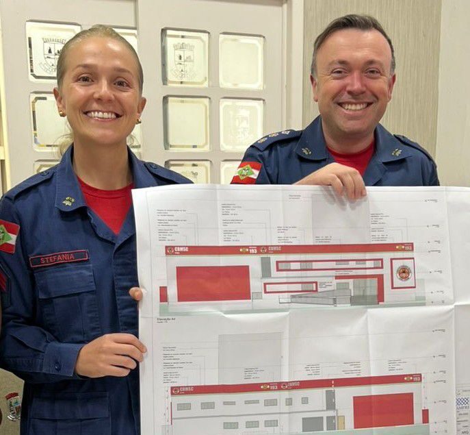 Município cede terreno para o Corpo de Bombeiros Militar