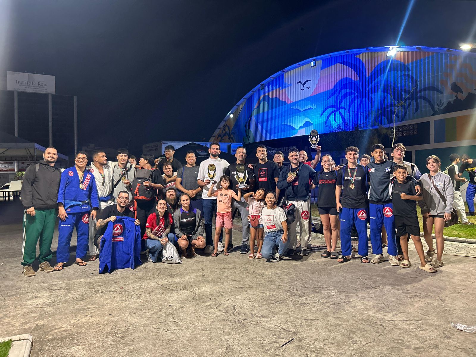 Gracie Barra Navegantes sobe ao topo do pódio no Catarinense de Jiu-Jitsu