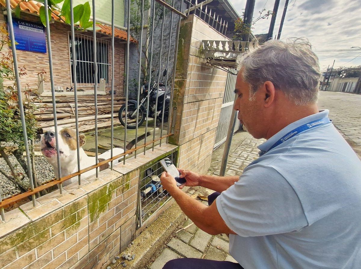 Navegantes identifica residências com cães que podem causar risco à população