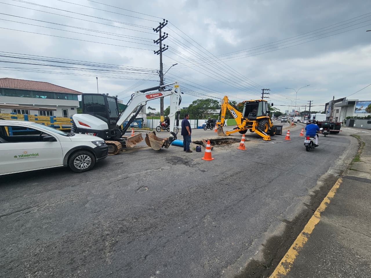 Abastecimento de água de Itajaí e Navegantes é comprometido