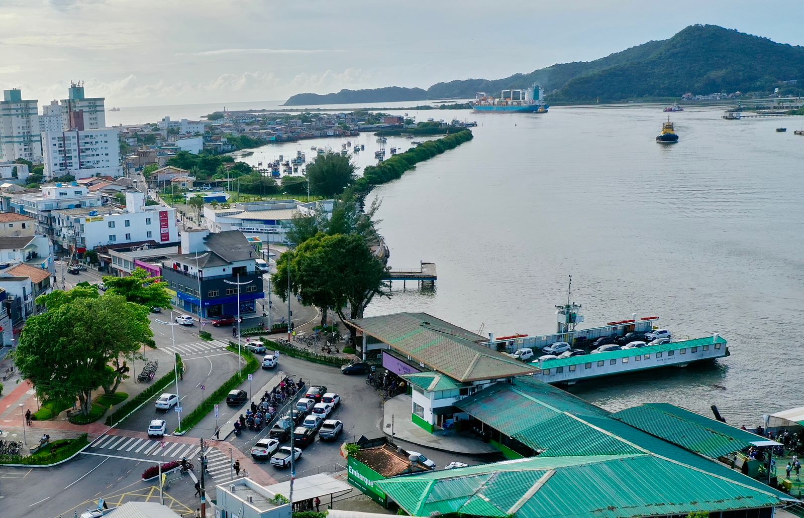 Nova tarifa da travessia começa a valer neste Domingo entre Itajaí e Navegantes