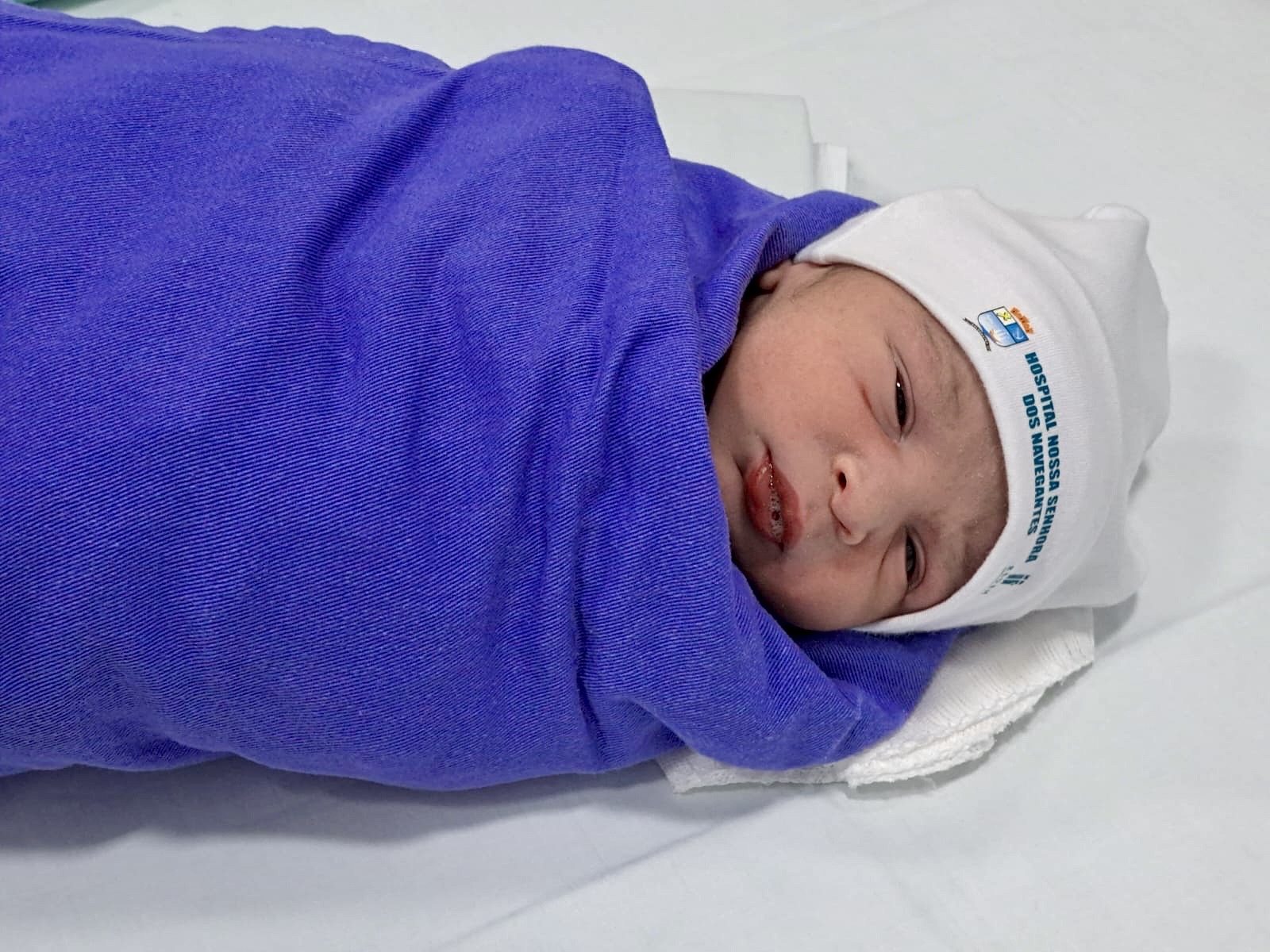 Primeiro bebê de 2026 nascido em Navegantes é um menino