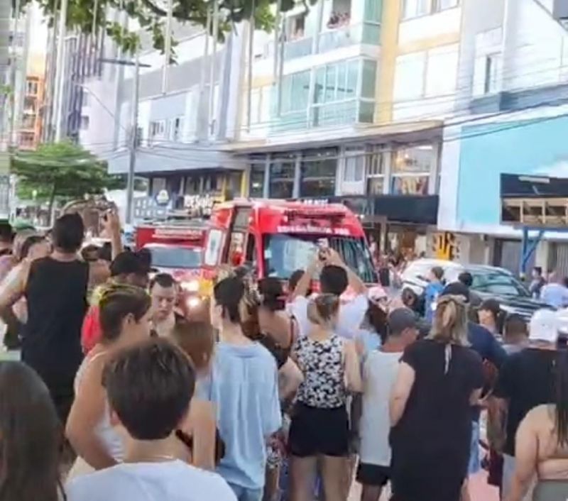 Homem que esfaqueou banhista foi preso em BC