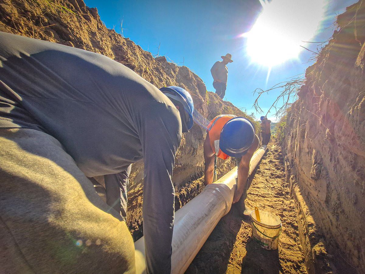 Obra amplia abastecimento de água no bairro Pedreiras em Navegantes