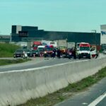 Uma colisão envolvendo uma motocicleta e um caminhão resultou na morte de um homem na tarde desta sexta-feira, em Navegantes.
