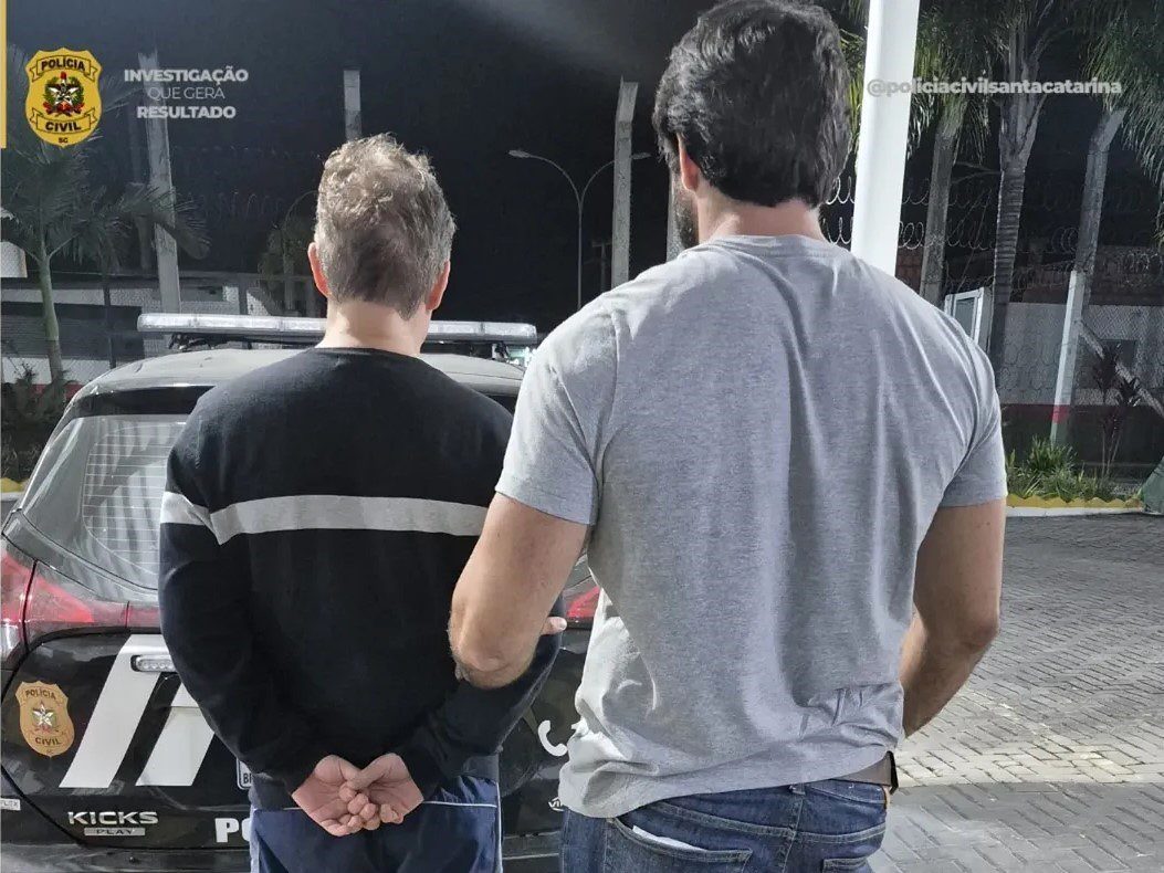 suspeito de estupro é preso em navegantes
