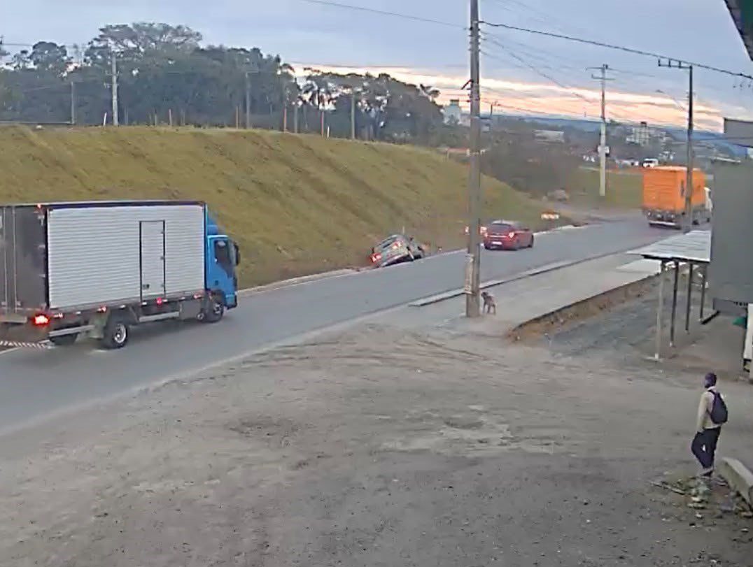 acidente em Navegantes