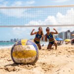 As duplas de vôlei de praia de Navegantes conquistaram resultados expressivos no Campeonato Brasileiro Interclubes Sub-17,