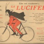A marca de bicicletas tinha como mascote um pequeno diabo vermelho e preto. Crédito: Museu Online da Bicicleta/Reprodução
