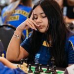 Isabela Bischoff de 17 anos formada nas escolinhas da Fundação Municipal de Esportes