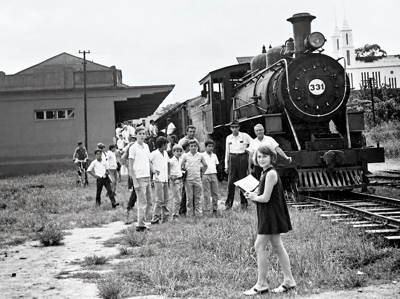 Símbolo de desenvolvimento do Vale do Itajaí, ferrovia foi desativada em 1971. Crédito: Arquivo Histórico de Blumenau